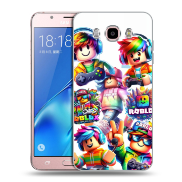 Силиконовый чехол на Samsung Galaxy J5 (2016) с принтом Roblox Роблокс Силиконовый чехол на Samsung Galaxy J5 (2016) с принтом Roblox Роблокс