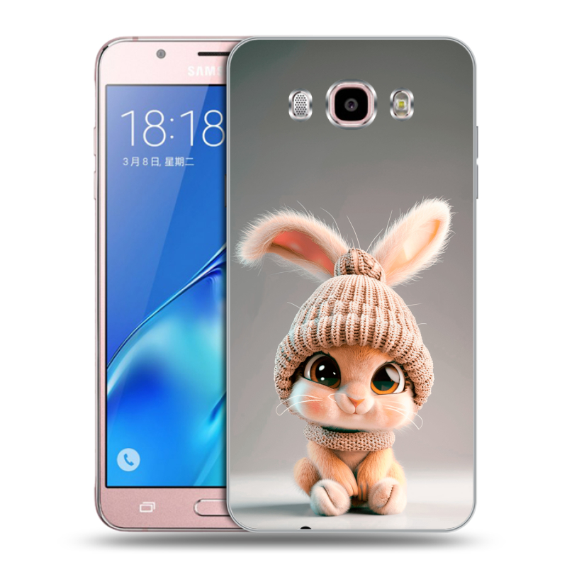 Силиконовый чехол на Samsung Galaxy J5 (2016) с принтом Кролик Силиконовый чехол на Samsung Galaxy J5 (2016) с принтом Кролик