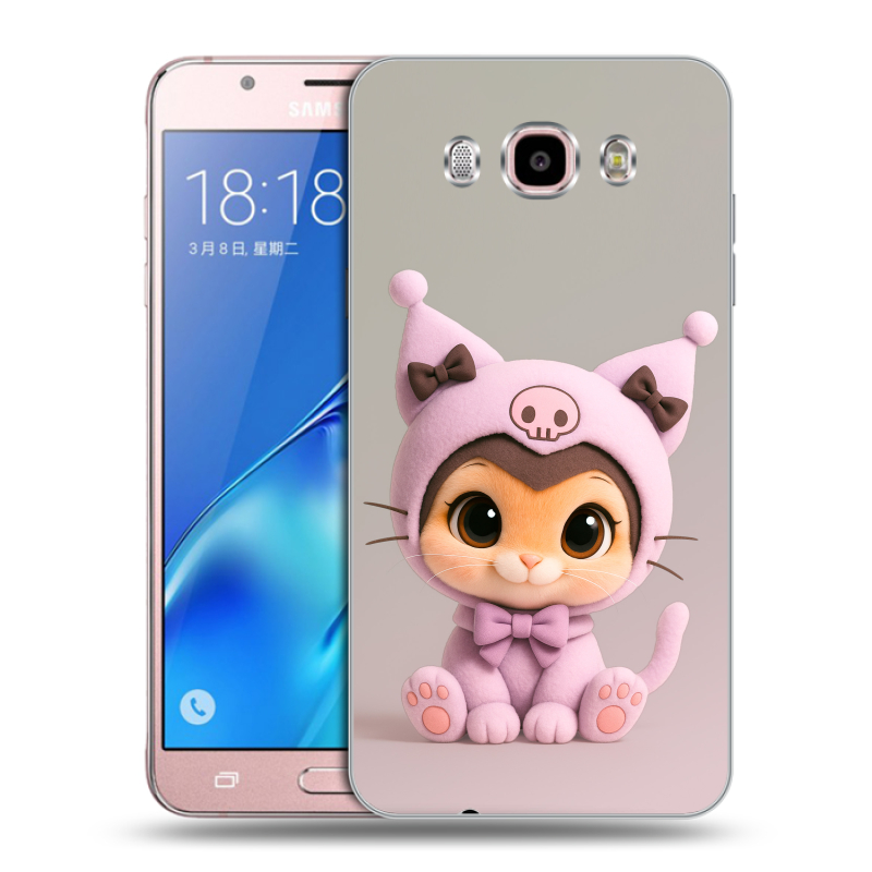 Силиконовый чехол на Samsung Galaxy J5 (2016) с принтом Куроми Kuromi Силиконовый чехол на Samsung Galaxy J5 (2016) с принтом Куроми Kuromi