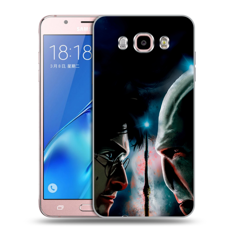 Силиконовый противоударный чехол на Samsung Galaxy J5 (2016) с принтом Гарри Поттер Harry Potter Силиконовый противоударный чехол на Samsung Galaxy J5 (2016) с принтом Гарри Поттер Harry Potter