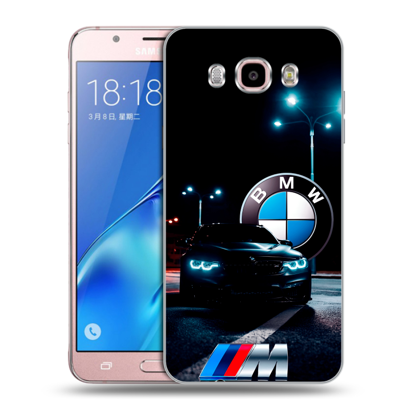 Силиконовый противоударный чехол на Samsung Galaxy J5 (2016) с принтом БМВ BMW Силиконовый противоударный чехол на Samsung Galaxy J5 (2016) с принтом БМВ BMW
