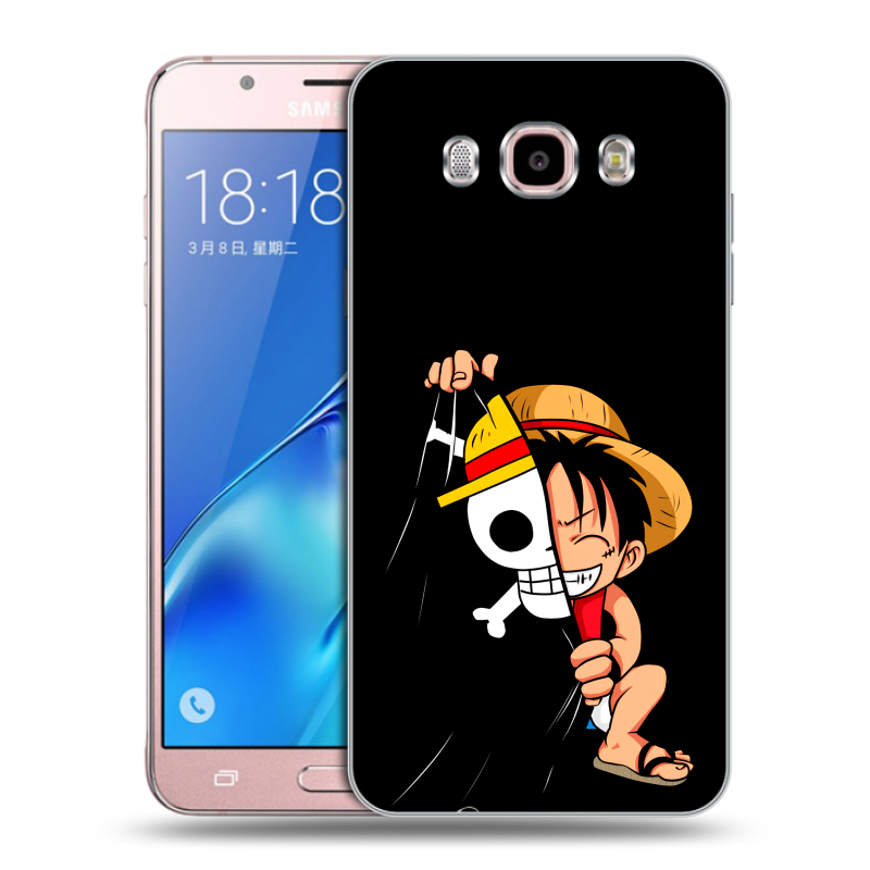 Силиконовый противоударный чехол на Samsung Galaxy J5 (2016) с принтом One Piece Ван Пис Силиконовый противоударный чехол на Samsung Galaxy J5 (2016) с принтом One Piece Ван Пис