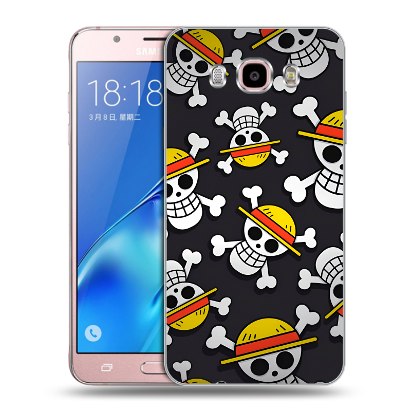 Силиконовый чехол на Samsung Galaxy J5 (2016) с принтом One Piece Ван Пис Силиконовый чехол на Samsung Galaxy J5 (2016) с принтом One Piece Ван Пис