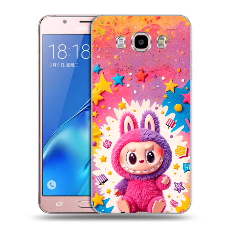 Силиконовый чехол на Samsung Galaxy J5 (2016) с принтом Labubu Лабубу Силиконовый чехол на Samsung Galaxy J5 (2016) с принтом Labubu Лабубу