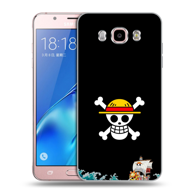 Силиконовый противоударный чехол на Samsung Galaxy J5 (2016) с принтом One Piece Ван Пис Силиконовый противоударный чехол на Samsung Galaxy J5 (2016) с принтом One Piece Ван Пис