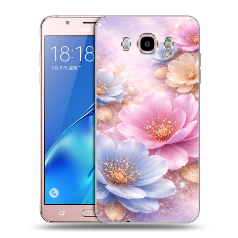 Силиконовый чехол на Samsung Galaxy J5 (2016) с принтом женский Силиконовый чехол на Samsung Galaxy J5 (2016) с принтом женский