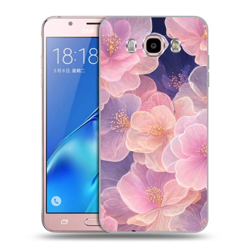 Силиконовый чехол на Samsung Galaxy J5 (2016) с принтом женский Силиконовый чехол на Samsung Galaxy J5 (2016) с принтом женский