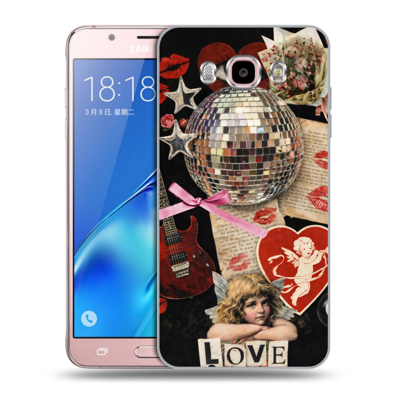 Силиконовый чехол на Samsung Galaxy J5 (2016) с принтом для девочек Силиконовый чехол на Samsung Galaxy J5 (2016) с принтом для девочек