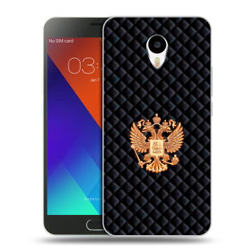 Пластиковый чехол на Meizu M3 Note с принтом Герб России принт Пластиковый чехол на Meizu M3 Note с принтом Герб России принт