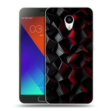 Пластиковый чехол на Meizu M3 Note с принтом Абстракция Пластиковый чехол на Meizu M3 Note с принтом Абстракция