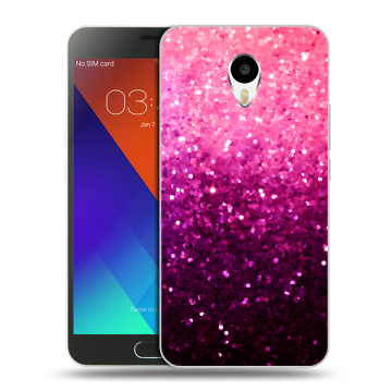 Пластиковый чехол на Meizu M3 Note с принтом Блестки Пластиковый чехол на Meizu M3 Note с принтом Блестки