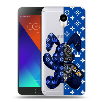 Пластиковый чехол на Meizu M3 Note с принтом Луи робот Пластиковый чехол на Meizu M3 Note с принтом Луи робот
