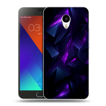 Пластиковый чехол на Meizu M3 Note с принтом Абстракиция