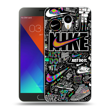Пластиковый чехол на Meizu M3 Note с принтом Найк Пластиковый чехол на Meizu M3 Note с принтом Найк