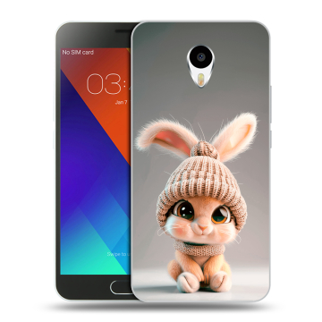 Пластиковый чехол на Meizu M3 Note с принтом Кролик Пластиковый чехол на Meizu M3 Note с принтом Кролик