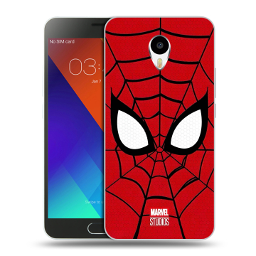 Пластиковый чехол на Meizu M3 Note с принтом человек паук spiderman Пластиковый чехол на Meizu M3 Note с принтом человек паук spiderman