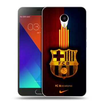 Пластиковый чехол на Meizu M3 Note с принтом Барселона Barcelona