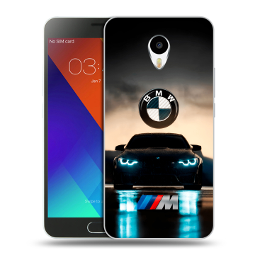 Пластиковый чехол на Meizu M3 Note с принтом БМВ BMW Пластиковый чехол на Meizu M3 Note с принтом БМВ BMW