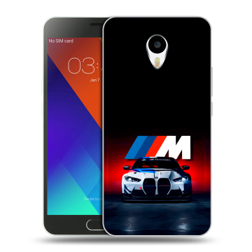 Пластиковый чехол на Meizu M3 Note с принтом БМВ BMW Пластиковый чехол на Meizu M3 Note с принтом БМВ BMW
