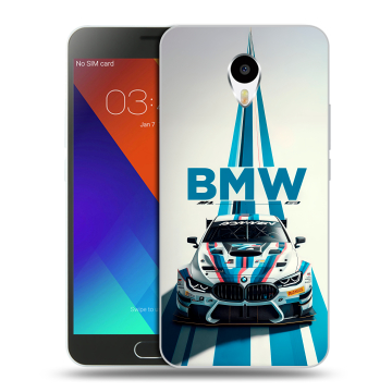 Пластиковый чехол на Meizu M3 Note с принтом БМВ BMW Пластиковый чехол на Meizu M3 Note с принтом БМВ BMW