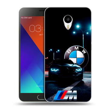Пластиковый чехол на Meizu M3 Note с принтом БМВ BMW Пластиковый чехол на Meizu M3 Note с принтом БМВ BMW