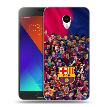 Пластиковый чехол на Meizu M3 Note с принтом Барселона Barcelona