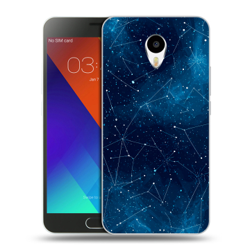 Пластиковый чехол на Meizu M3 Note с принтом Космос звезды