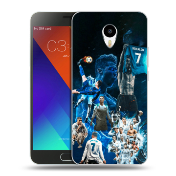 Пластиковый чехол на Meizu M3 Note с принтом Реал Роналдо Пластиковый чехол на Meizu M3 Note с принтом Реал Роналдо