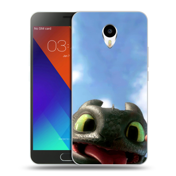 Пластиковый чехол на Meizu M3 Note с принтом Как приручить дракона Пластиковый чехол на Meizu M3 Note с принтом Как приручить дракона