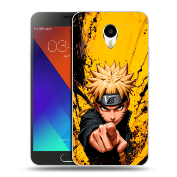Пластиковый чехол на Meizu M3 Note с принтом Naruto Наруто Пластиковый чехол на Meizu M3 Note с принтом Naruto Наруто