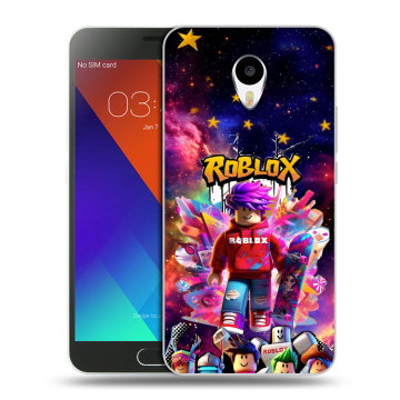 Пластиковый чехол на Meizu M3 Note с принтом Roblox Роблокс Пластиковый чехол на Meizu M3 Note с принтом Roblox Роблокс