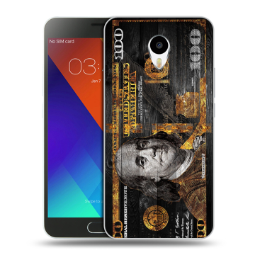Пластиковый чехол на Meizu M3 Note с принтом Доллар деньги Пластиковый чехол на Meizu M3 Note с принтом Доллар деньги