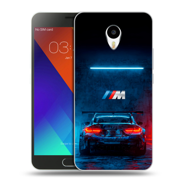 Пластиковый чехол на Meizu M3 Note с принтом BMW БМВ Пластиковый чехол на Meizu M3 Note с принтом BMW БМВ