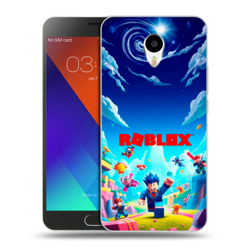 Пластиковый чехол на Meizu M3 Note с принтом Roblox Роблокс Пластиковый чехол на Meizu M3 Note с принтом Roblox Роблокс
