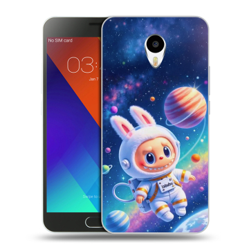 Пластиковый чехол на Meizu M3 Note с принтом Labubu Лабубу Пластиковый чехол на Meizu M3 Note с принтом Labubu Лабубу