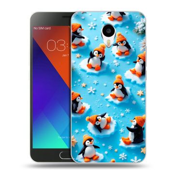 Пластиковый чехол на Meizu M3 Note с принтом Новый год Пластиковый чехол на Meizu M3 Note с принтом Новый год