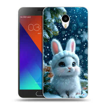 Пластиковый чехол на Meizu M3 Note с принтом Новый год