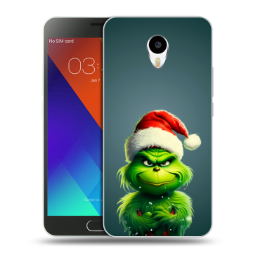 Пластиковый чехол на Meizu M3 Note с принтом Новый год