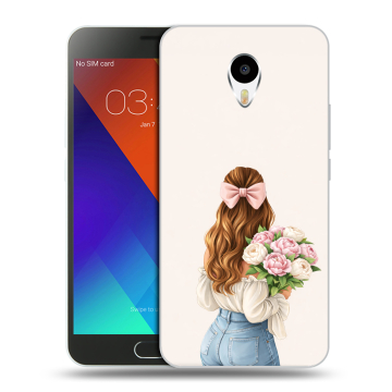 Пластиковый чехол на Meizu M3 Note с принтом женский Пластиковый чехол на Meizu M3 Note с принтом женский