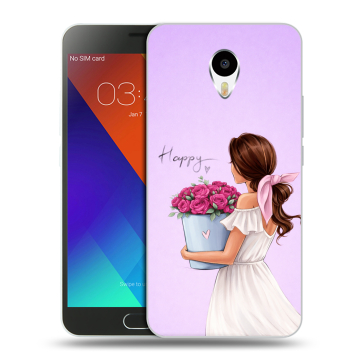 Пластиковый чехол на Meizu M3 Note с принтом женский Пластиковый чехол на Meizu M3 Note с принтом женский