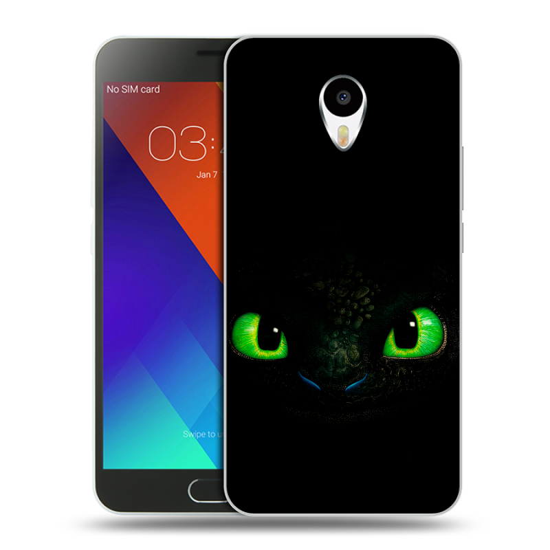 Пластиковый чехол на Meizu M3 Note с принтом Как приручить дракона Пластиковый чехол на Meizu M3 Note с принтом Как приручить дракона