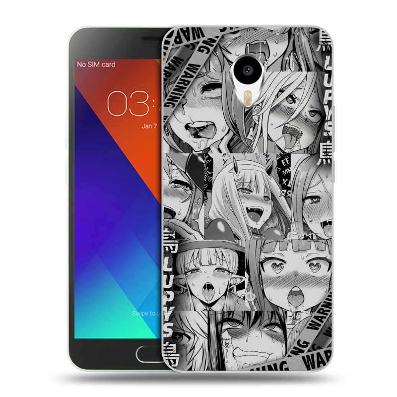 Пластиковый чехол на Meizu M3 Note с принтом Ahegao Ахегао Аниме Пластиковый чехол на Meizu M3 Note с принтом Ahegao Ахегао Аниме