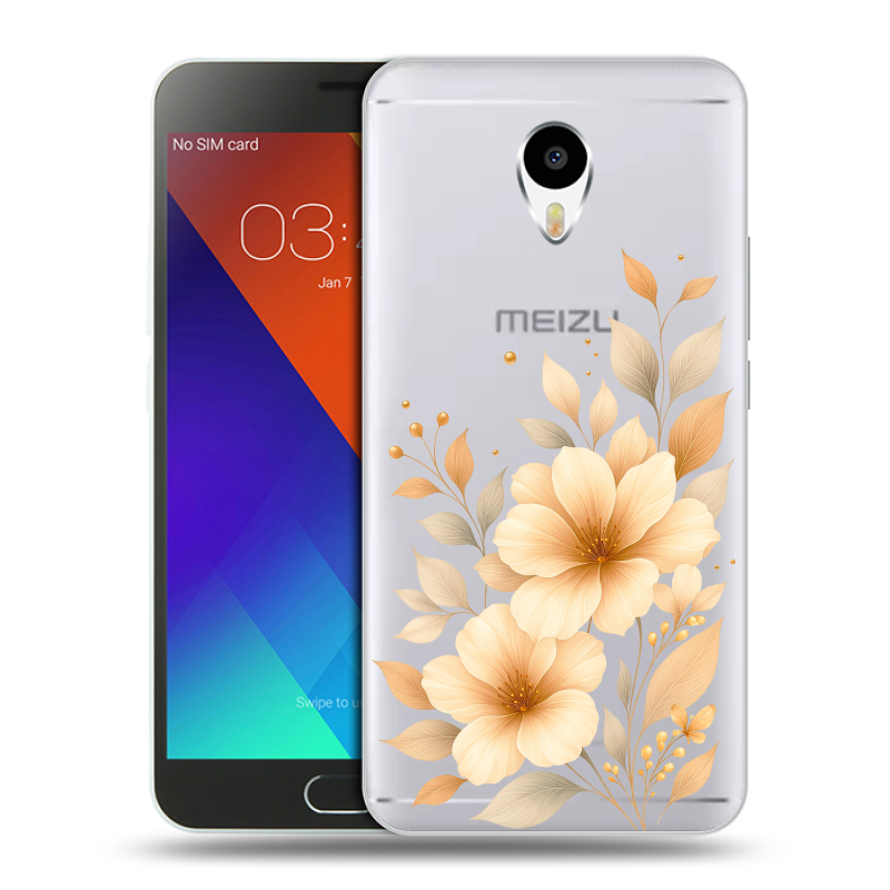 Пластиковый чехол на Meizu M3 Note с принтом для девушки Пластиковый чехол на Meizu M3 Note с принтом для девушки