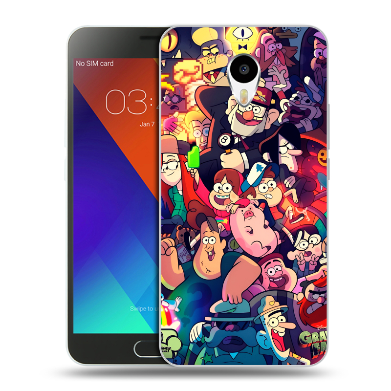 Пластиковый чехол на Meizu M3 Note с принтом Gravity Falls Гравити Фолз Пластиковый чехол на Meizu M3 Note с принтом Gravity Falls Гравити Фолз
