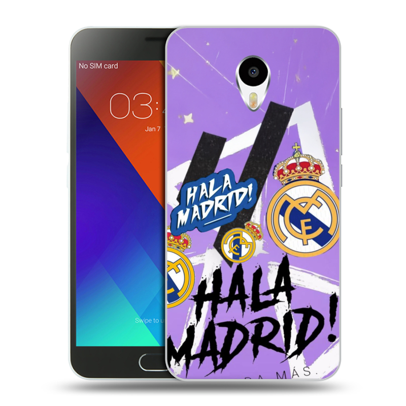 Пластиковый чехол на Meizu M3 Note с принтом Real Madrid Реал Мадрид Пластиковый чехол на Meizu M3 Note с принтом Real Madrid Реал Мадрид