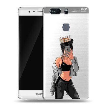 Пластиковый чехол на Huawei P9 Plus с принтом Женские принты Пластиковый чехол на Huawei P9 Plus с принтом Женские принты