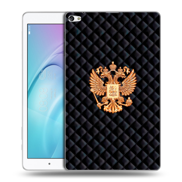 Силиконовый чехол на Huawei MediaPad T2 10.0 Pro с принтом Герб России принт