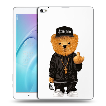 Силиконовый чехол на Huawei MediaPad T2 10.0 Pro с принтом Мишка Силиконовый чехол на Huawei MediaPad T2 10.0 Pro с принтом Мишка