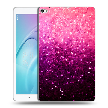 Силиконовый чехол на Huawei MediaPad T2 10.0 Pro с принтом Блестки