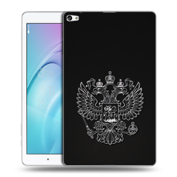 Силиконовый чехол на Huawei MediaPad T2 10.0 Pro с принтом Герб России
